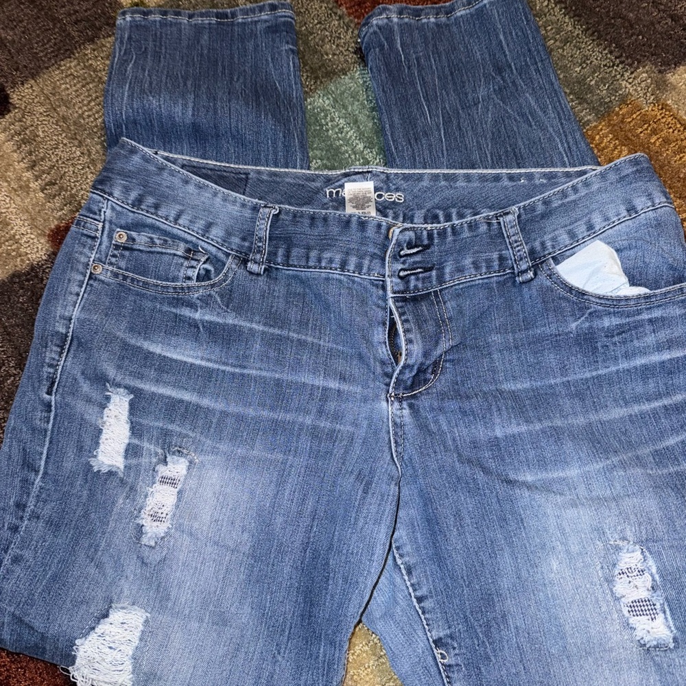 Maurices Women's Denim Straight Leg Jeans